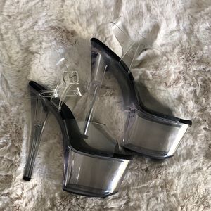 Pleaser Sky Heels, Size 7